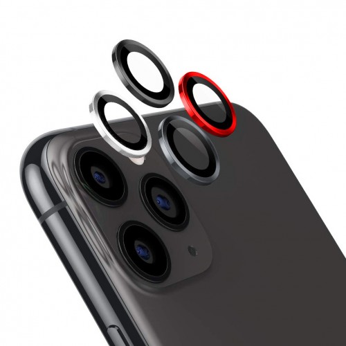 iPhone 11 Pro Kamera Lens Koruyucu Cam Metal Kenarlı 3lü Set&hellip;