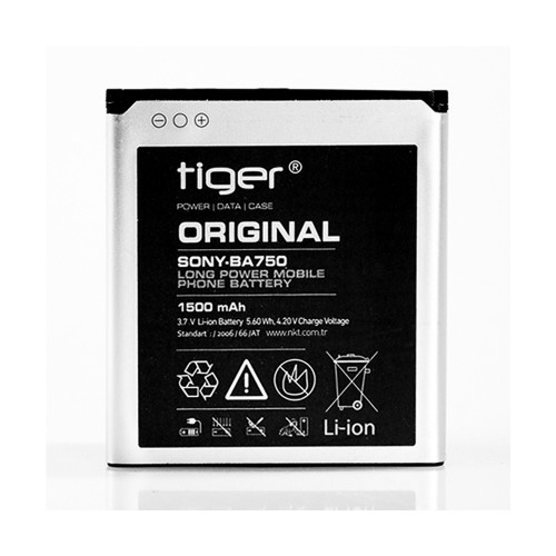 Tiger Sony BA750 lt15i LT18i Arc Batarya 1500 mAh&hellip;