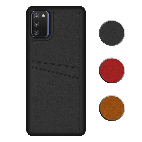 FitCase Samsung Galaxy A02s Kılıf Proda Deri Çift Kartlık Cepli Kapak&hellip;