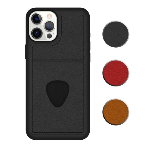 FitCase iPhone 12 Pro Kılıf Proda Deri Tek Kartlık Cepli Kapak&hellip;