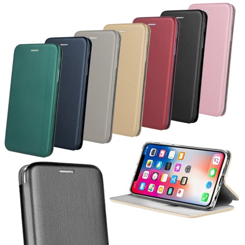 iPhone 11 Pro Max Kılıf Shell Manyetik Kapaklı Kartlıklı Stantlı&hellip;