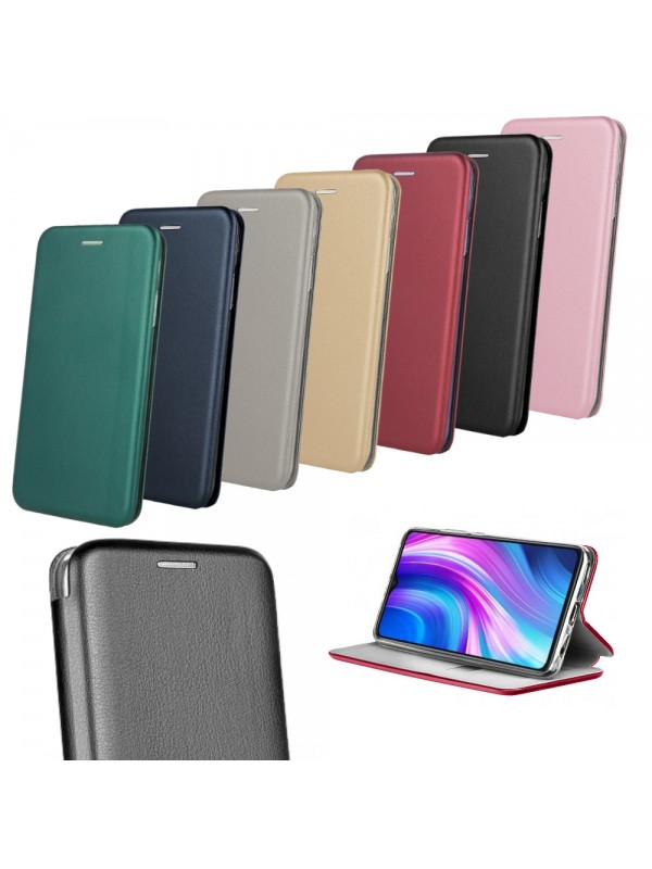 Xiaomi Redmi Note 8 Kılıf Shell Manyetik Kapaklı Kartlıklı Stantlı&hellip;