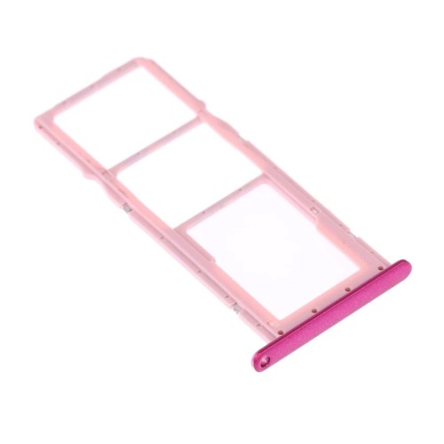 Huawei Y7 2019 Sim ve Hafıza Kart Yuvası Sim Kızağı - Pembe&hellip;