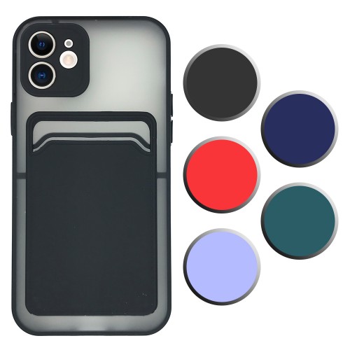 FitCase iPhone 12 Kılıf Cardy Kartlık Cepli Mat Kapak&hellip;