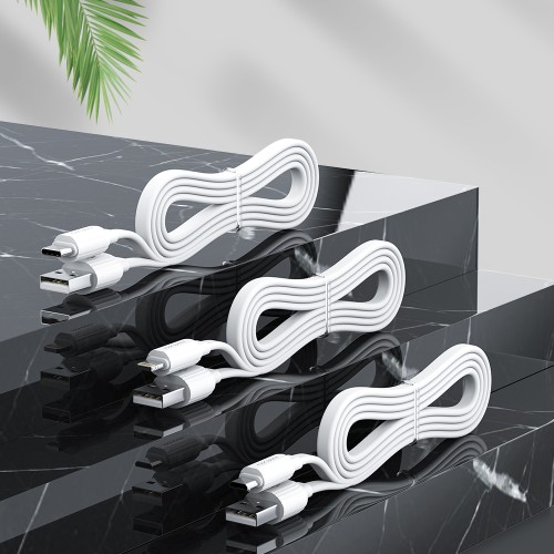 Rock Space S5 Micro USB Şarj ve Data Aktarım Kablosu 1mt 2.4A&hellip;