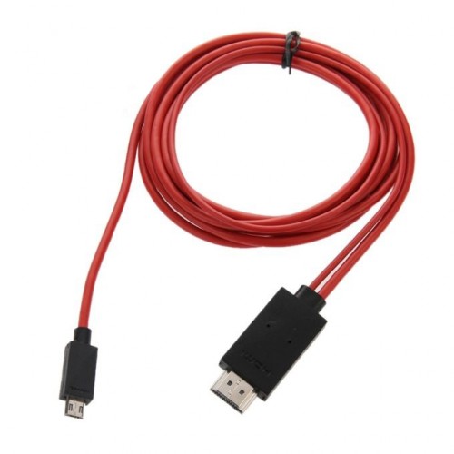 FitPlus Micro USB to HDMI Kablo HDTV Görüntü Aktarım Kablosu 2mt&hellip;