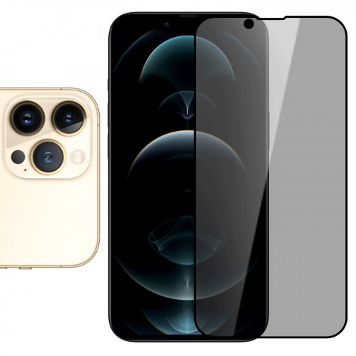 iPhone 13 Pro Max Hayalet Privacy Gizli Cam Ekran Koruyucu Siyah&hellip;