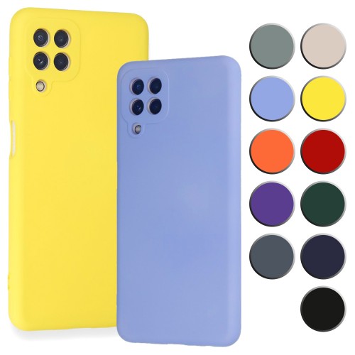 Samsung Galaxy A22 (A225) Kılıf Kamera Korumalı Lansman Silikon Kapak&hellip;