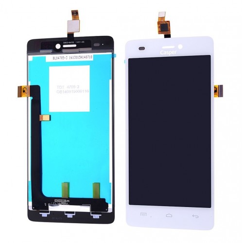 Casper VIA V8c LCD Ekran Dokunmatik Orj - Beyaz&hellip;