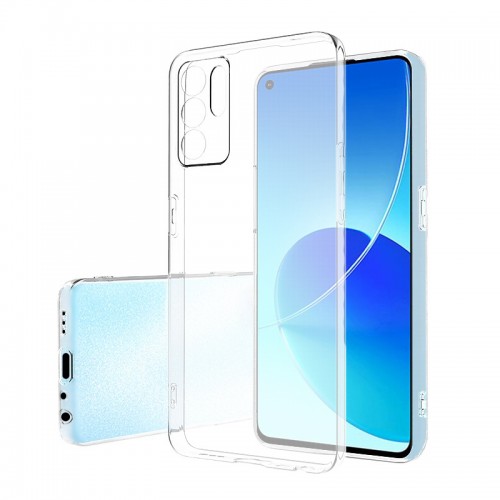 Oppo Reno 6 Kılıf Kamera Korumalı Silikon Şeffaf Arka Kapak&hellip;