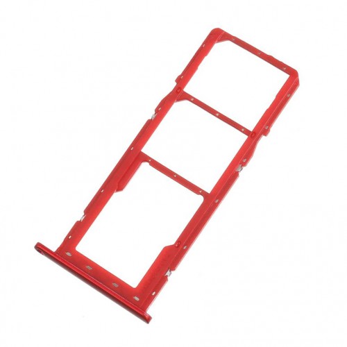 Samsung Galaxy A71 A715 Sim ve Hafıza Kart Yuvası Sim Kızağı - Kırm�&hellip;