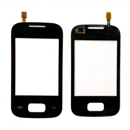 Samsung S5300 Pocket Dokunmatik Ön Cam Orj - Siyah&hellip;