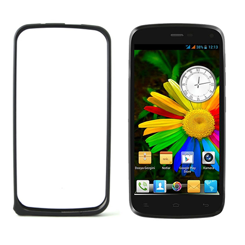 General Mobile Discovery E3 Bumper Çerçeve Kılıf Siyah&hellip;