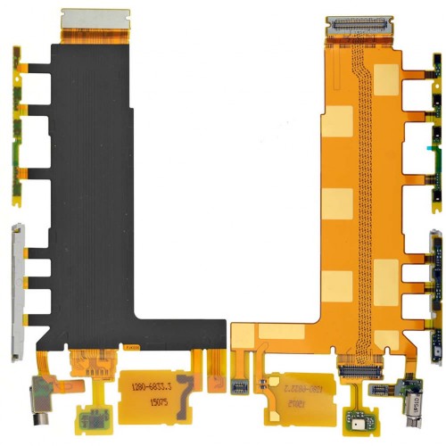 Sony Xperia Z3 On/Off Yan Ses Tuş Volume Flex Film Titreşim Motorlu&hellip;