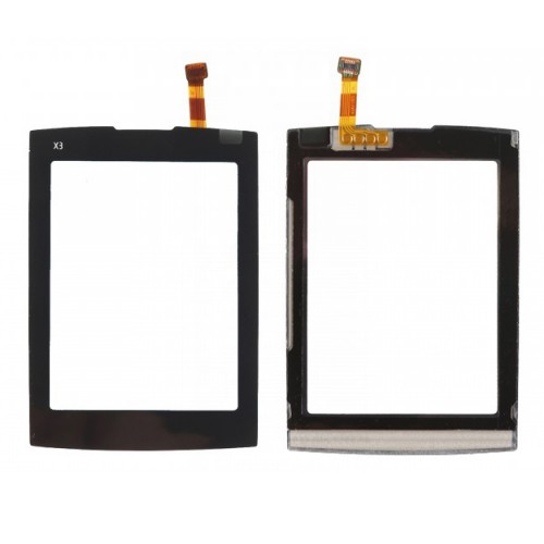 Nokia X3-01 Dokunmatik Ön Cam Orijinal - Siyah&hellip;
