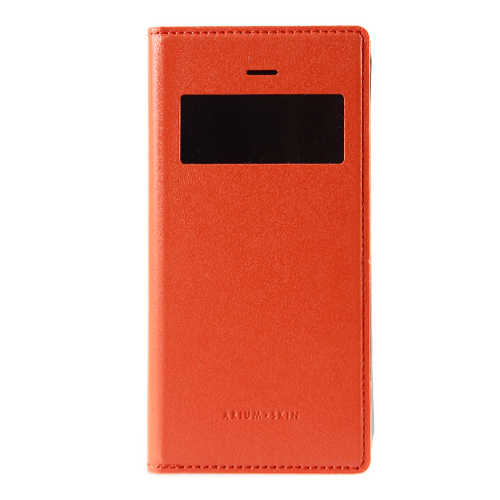 iPhone SE | 5S | 5 Dikişli Cüzdanlı Kılıf ARIUM SKIN Turuncu&hellip;