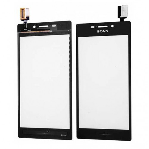 Sony Xperia M2 Dokunmatik Lens Ön Cam Siyah&hellip;