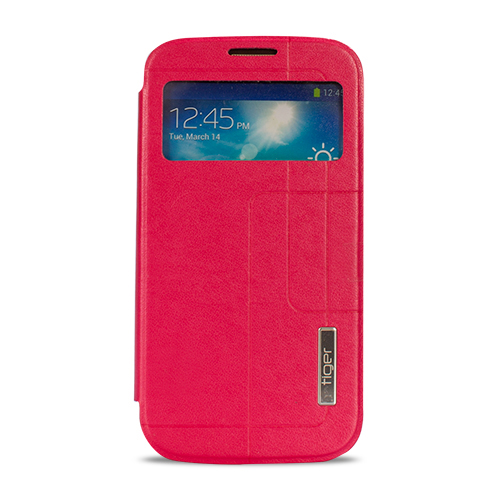 Samsung G900FQ S5 Standlı Tiger TPU Lux Kılıf Pembe&hellip;