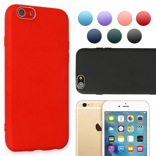 FitCase iPhone 6 / 6s Glass Kamera Korumalı Lansman Silikon Kapak&hellip;