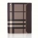 iPad 2 / iPad 3 / iPad 4 Standlı Burberry Desen Kılıf Kahverengi