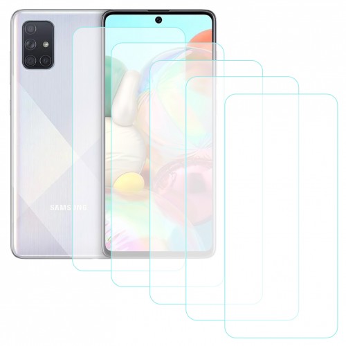 Notech Samsung Galaxy A71 Temperli Cam Ekran Koruyucu 5li Eko Paket&hellip;