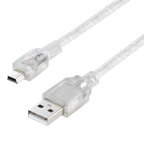 S-Link SL-UK55 USB 2.0 Şeffaf USB Am/Mini 5 Pin Kablo 5 Metre&hellip;