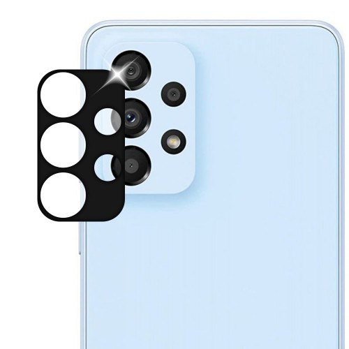 Samsung Galaxy A33 5G Kamera Lens Koruyucu 3D Cam Siyah&hellip;