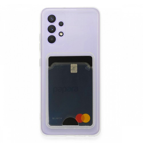 Samsung Galaxy A33 5G Kılıf Cardy Şeffaf Kartlık Cepli Kapak&hellip;