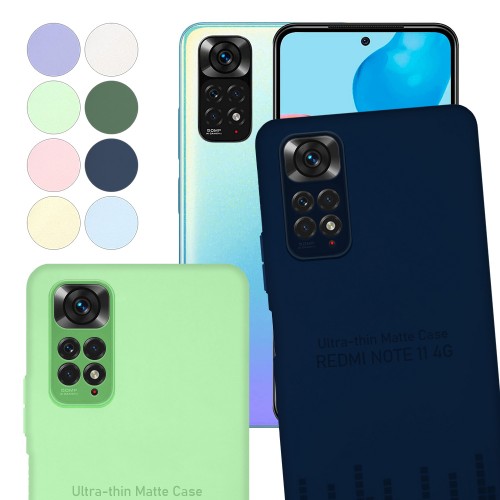 Xiaomi Redmi Note 11 / Note 11S Kılıf Kamera Korumalı Mat Ultra İnce K&hellip;