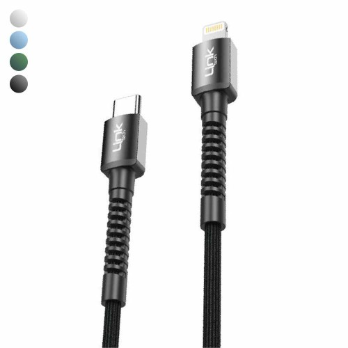 LinkTech K599 Type-C/Lightning Data/Şarj Kablosu PD 27W 3A 1mt&hellip;