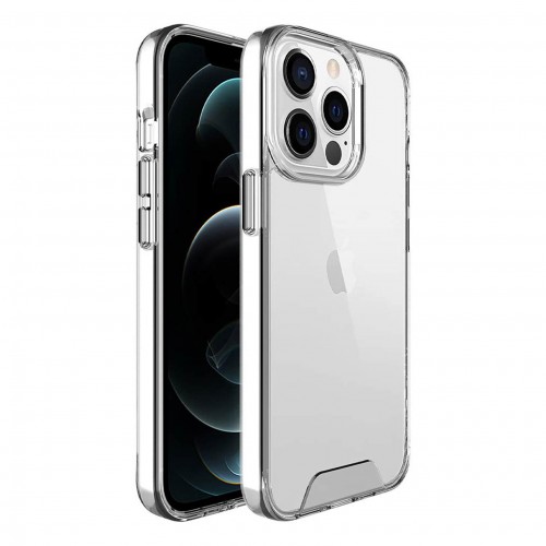 iPhone 13 Pro Max Kılıf Space Seri Lux Silikon Şeffaf Kapak&hellip;