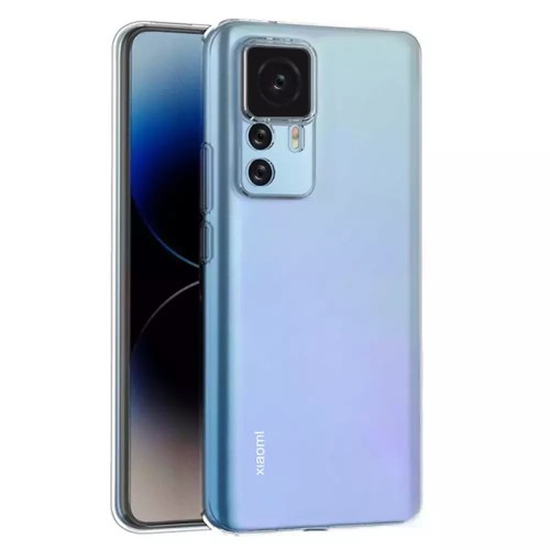 Xiaomi 12T / 12T Pro Kılıf Kamera Korumalı Silikon Şeffaf Arka Kapak&hellip;