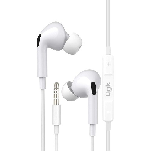 LinkTech H304 Stereo Mikrofonlu 3.5mm Kablolu Kulaklık Beyaz&hellip;