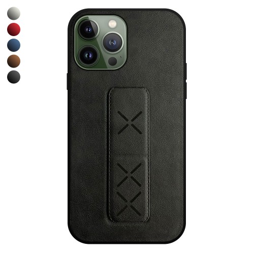 iPhone 13 Pro Max Kılıf Hialus Stant Tutuculu Deri Kapak&hellip;