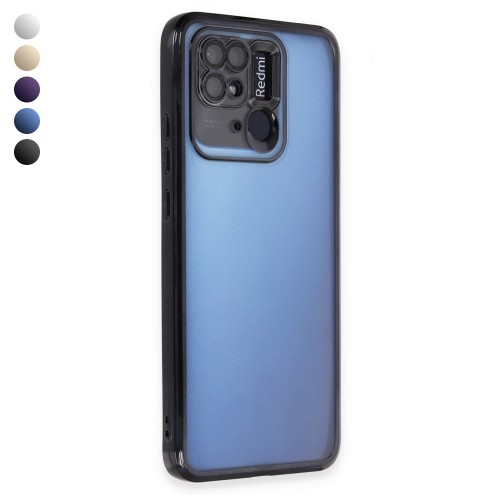 Xiaomi Redmi 10C / Poco C40 Kılıf Hole Lazer Silikon Kapak&hellip;