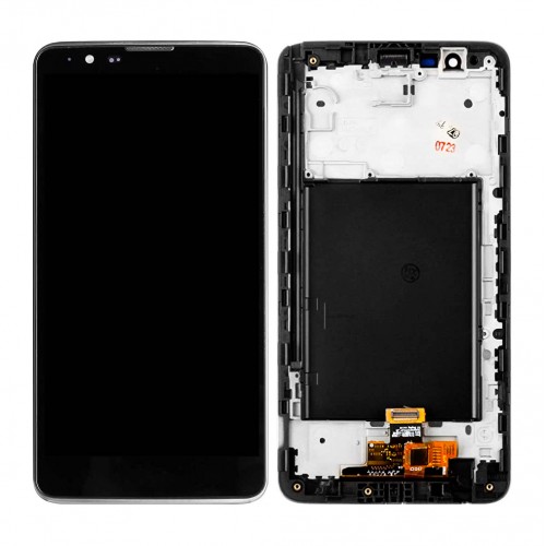 LG Stylus 2 K520 Ekran LCD Dokunmatik Çıtalı Siyah&hellip;