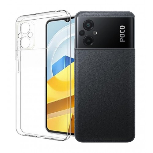 Xiaomi Poco M5 Kılıf Kamera Korumalı Silikon Şeffaf Arka Kapak&hellip;