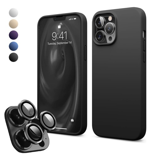 iPhone 13 Pro Max Kılıf Kamera Lensli Lansman Silikon Kapak&hellip;